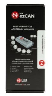 HEX Innovate HEX ezCAN Tilbehørssett for BMW/ Harley Davidson/ KTM Bikes