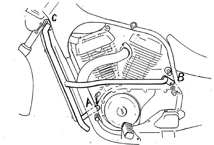 Hepco & Becker VS750/800 motorbøyle