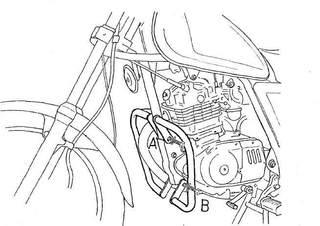 Hepco & Becker Motorbøyler GN125