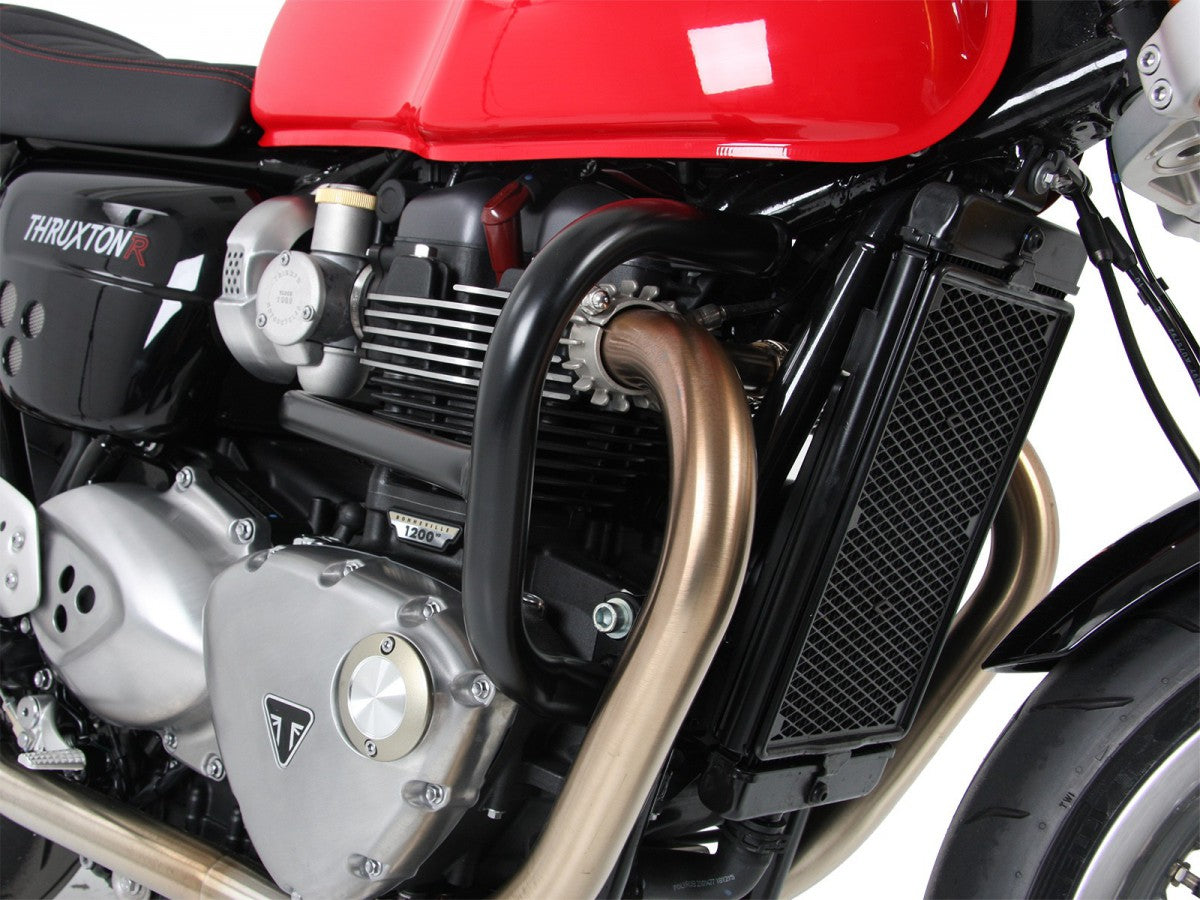 Hepco & Becker Triumph Truxton / R 1200 16- Motorvernbøyler Sort