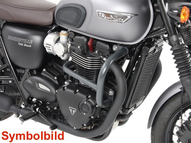 Hepco & Becker Triumph Bonneville T100/Black 17- Motorvernbøyler Sort