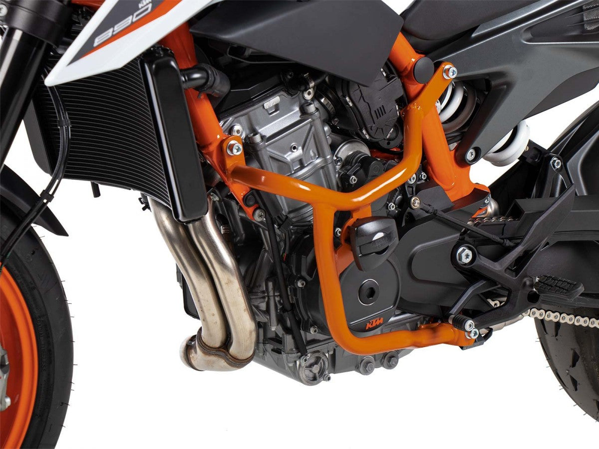 Hepco & Becker KTM 890 duke R 20- Motorvernbøyle ink Protection Pad Orange