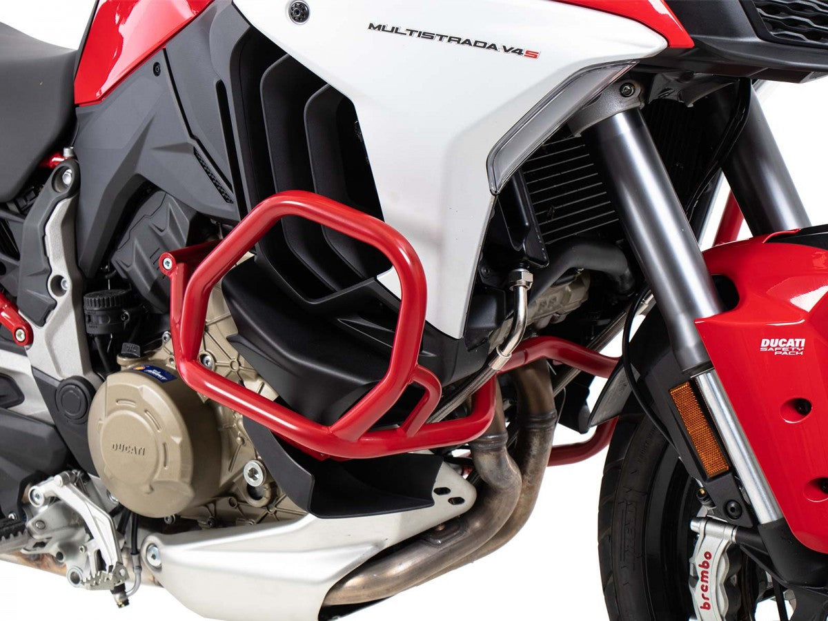 Hepco & Becker Ducati Multistrada V4 S 21- Motorvernbøyle Rød