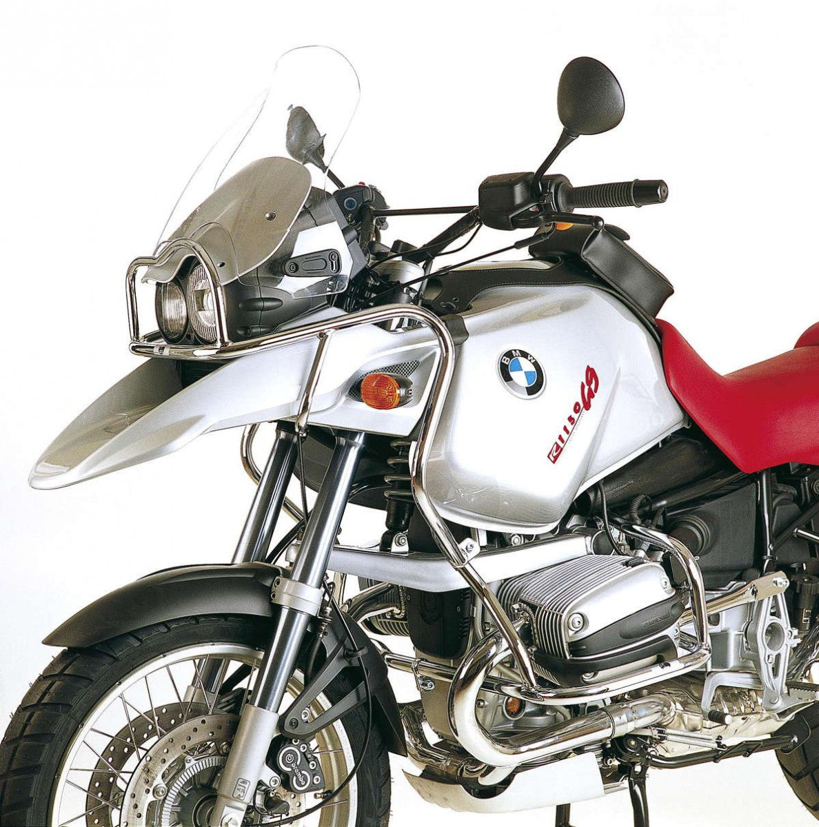 Hepco & Becker BMW R1150 GS Adventure tank/vernbøyle silver