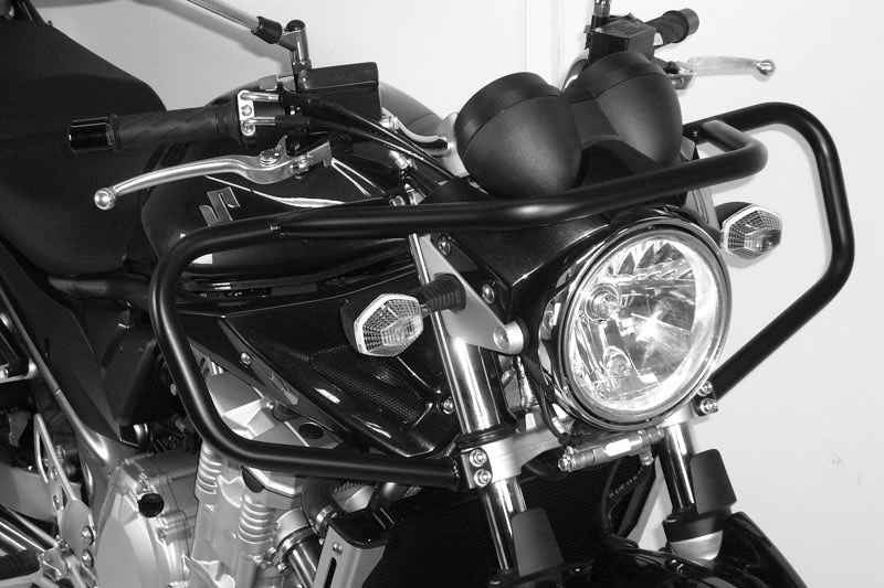 Hepco & Becker GSF650 Bandit -07 tank/styrebøyle sort Skole