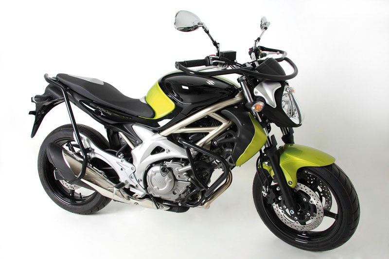 Hepco & Becker SVF 650 Gladius 09- tank/styrebøyle sort Skole