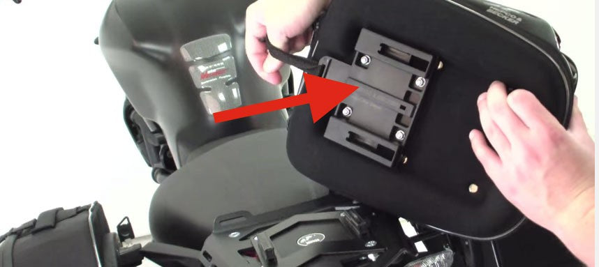 Lock it mounting set for H&B tank bag incl. lock unit
