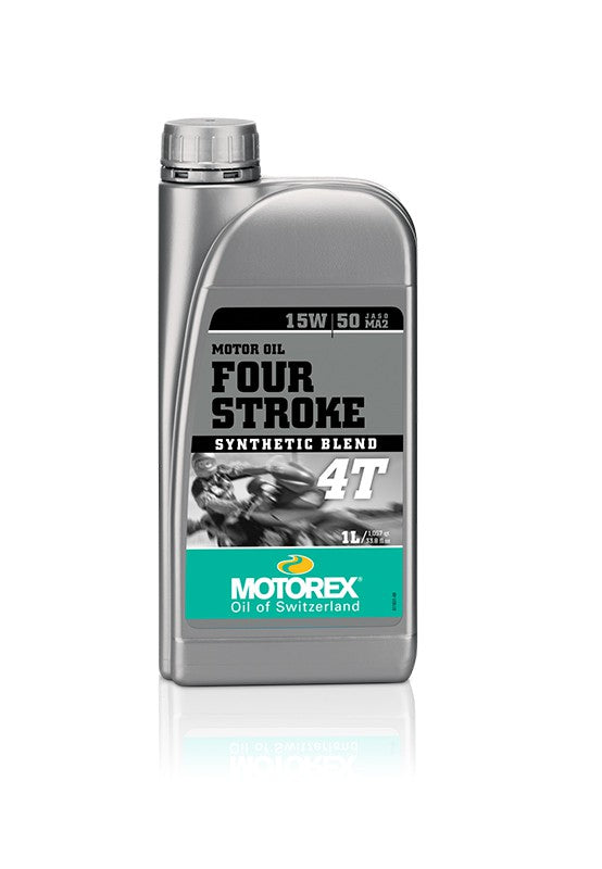 Motorex 4-Stroke Motor Oil 4T SAE 15W/50 1-LITER