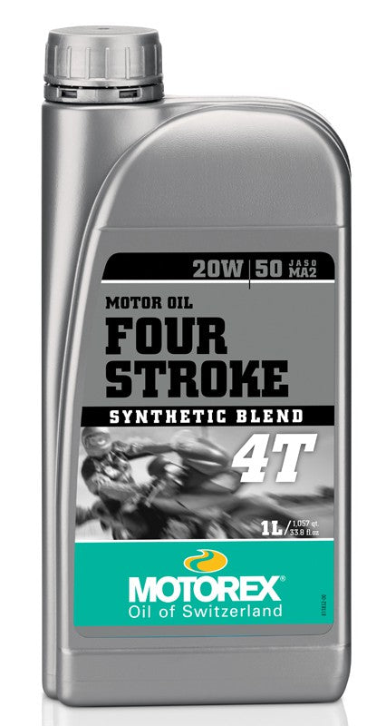 Motorex 4-Stroke Motor Oil 4T SAE 20W/50 1-LITER