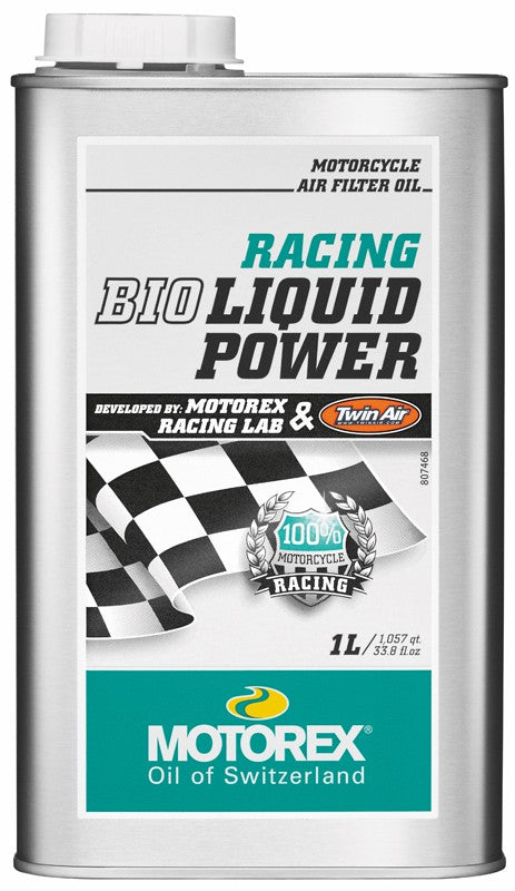 Motorex racing BIO AIR filter OIL 1-LITER