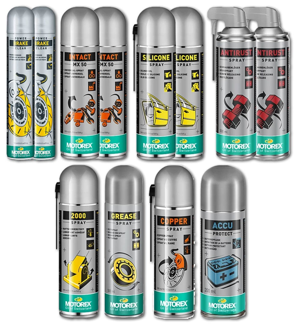 Motorex Pakke Verkstedspray