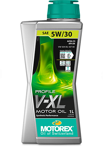 Motorex Profile V-XL 4T SAE 5W/30 1-LITER Bilmotor