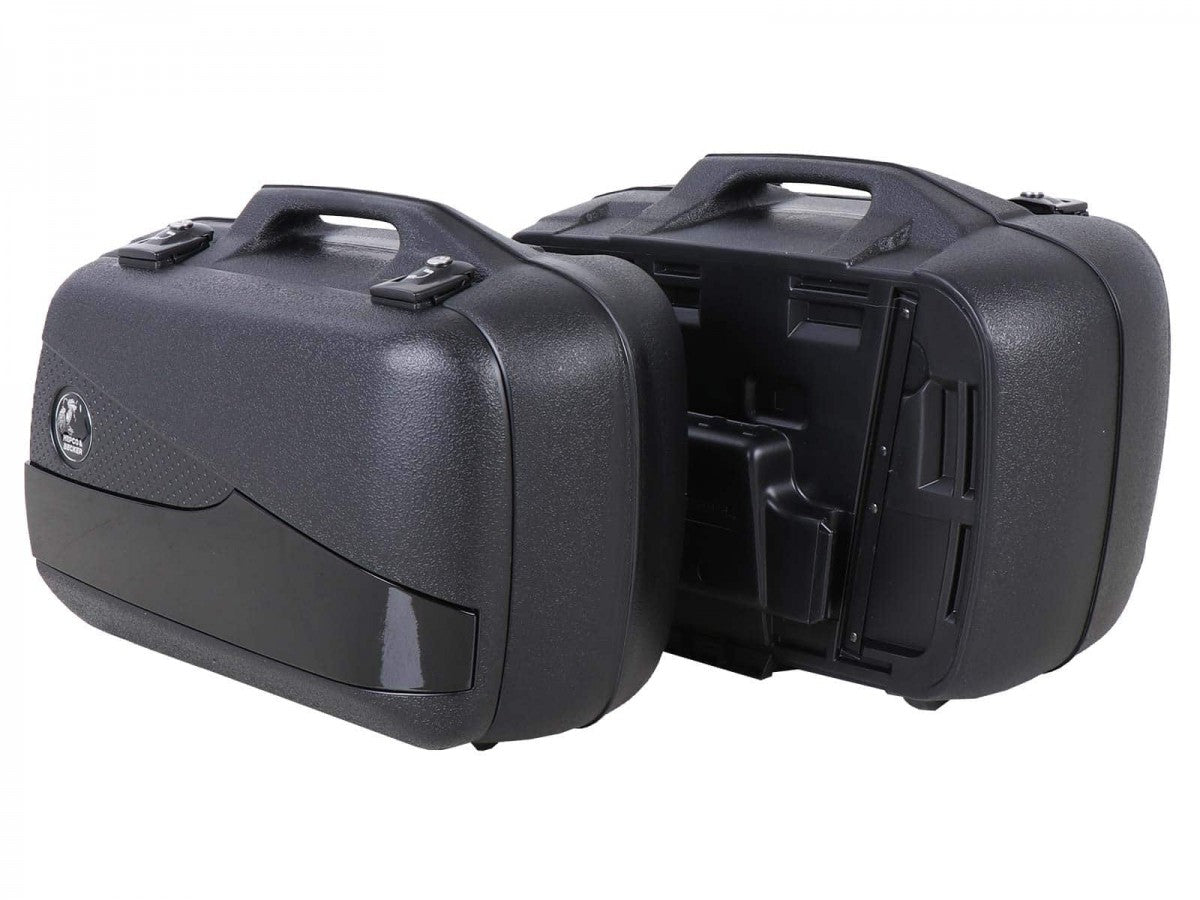 Hepco & Becker Kuffertsett junior serie Flash 40-V/30-H Black/Black
