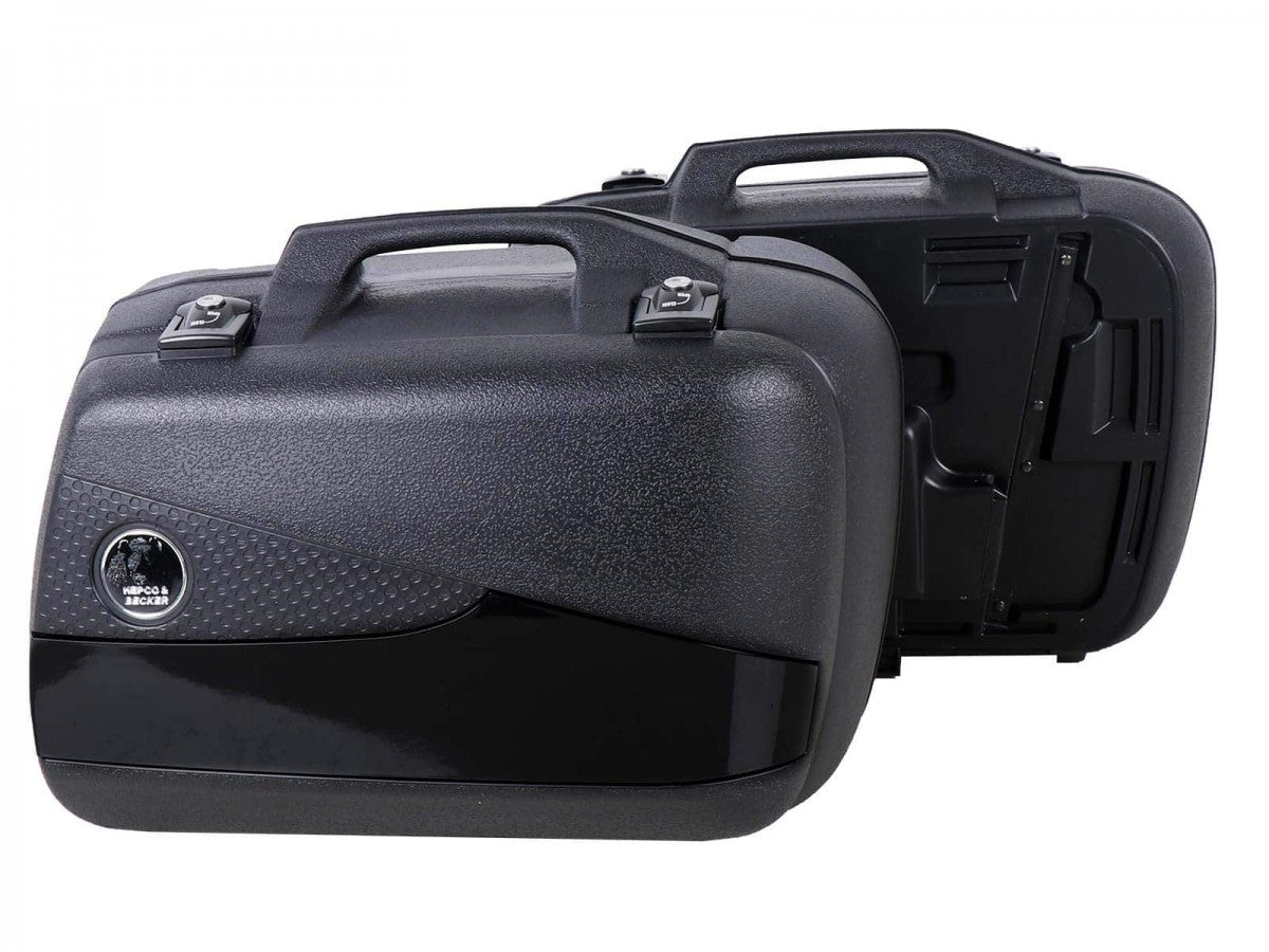 Hepco & Becker Kuffertsett junior serie Flash 30-V/40-H Black/Black