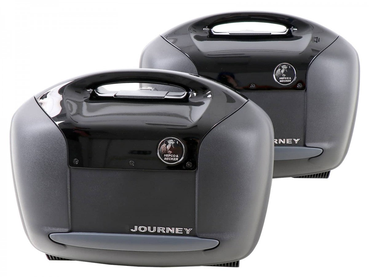 Hepco & Becker Kuffertsett journey Recon 2x42L Black/Black