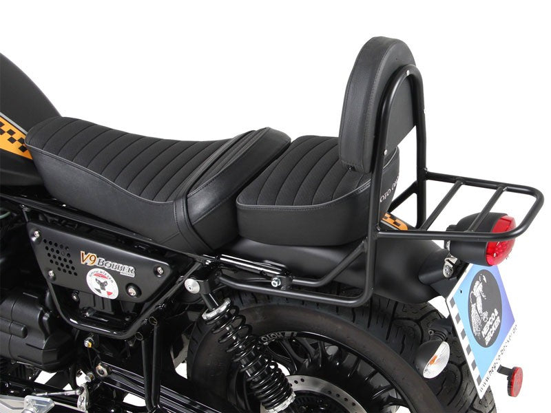 Hepco & Becker Moto guzzi V9 Bobber 17- sissybar m/BRETT