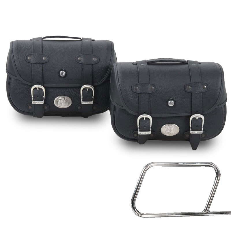Hepco & Becker Veskesett skinn liberty (2X23L)