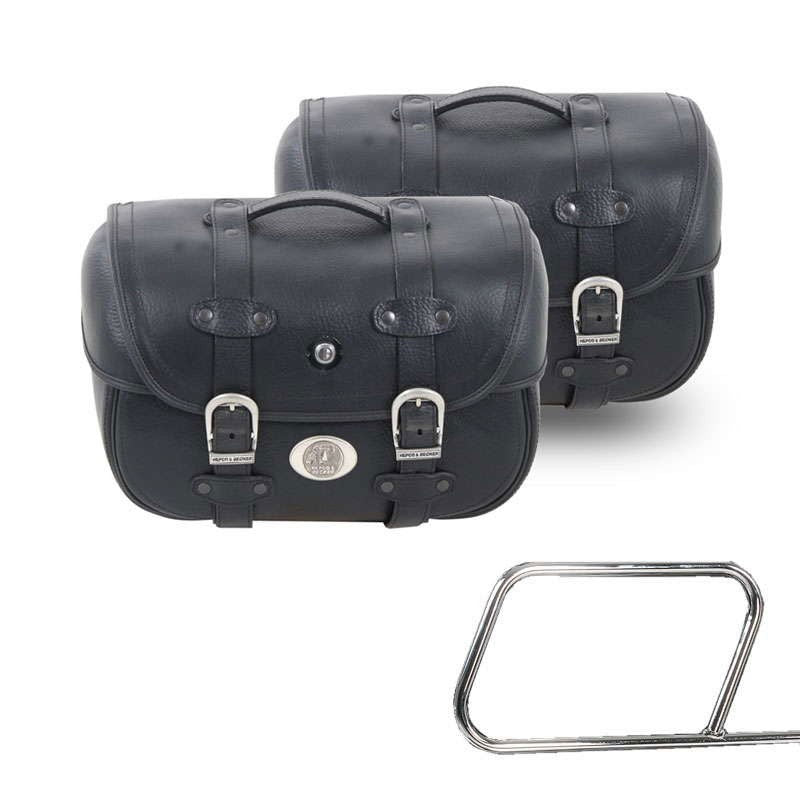 Hepco & Becker Veskesett skinn liberty-big (2X28L)