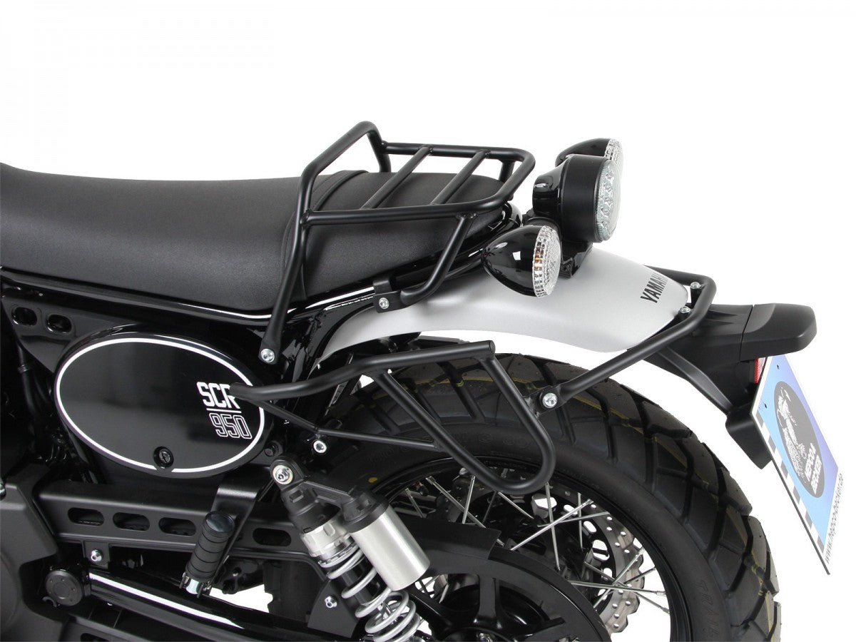 Hepco & Becker Yamaha SCR 950 17- Lær Veskeholder Sort