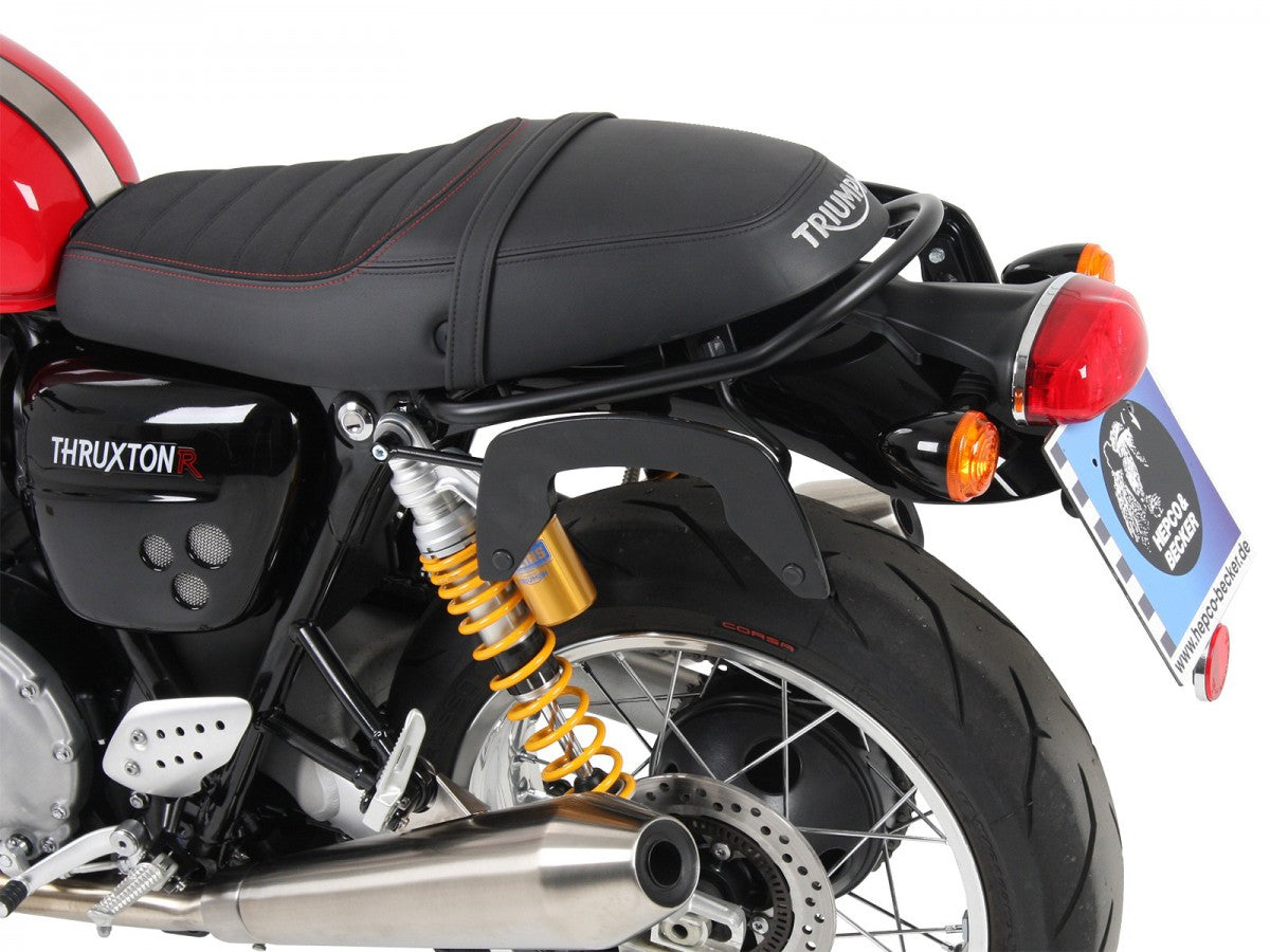 Triumph Truxton / R 1200 16- C-Bow Bærer H&B Sort