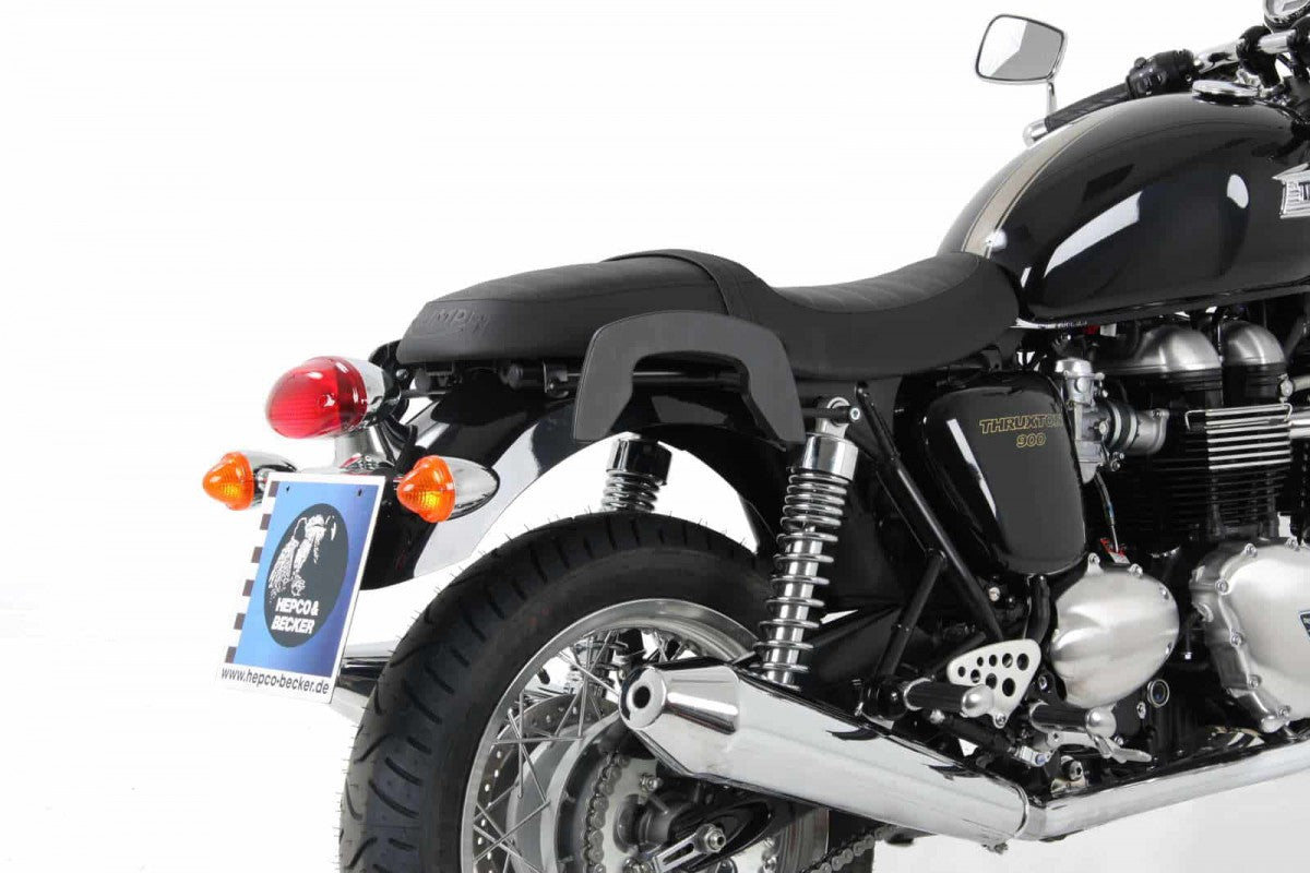 Hepco & Becker C-Bow Veskeholder Triumph Thruxton 900 04-15 Sort