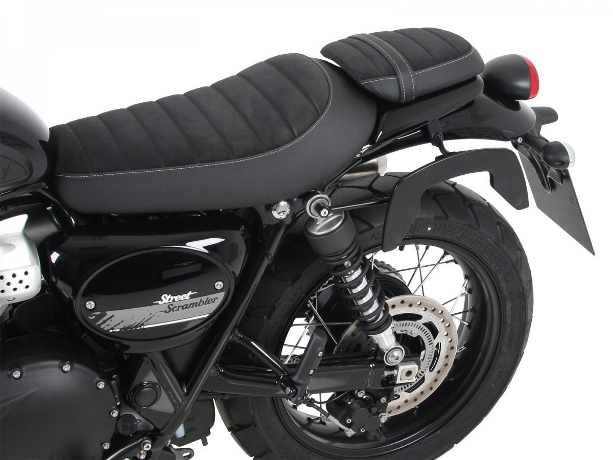 Hepco & Becker Triumph Street Scrambler 17- c-bow sideveskebærer Sort