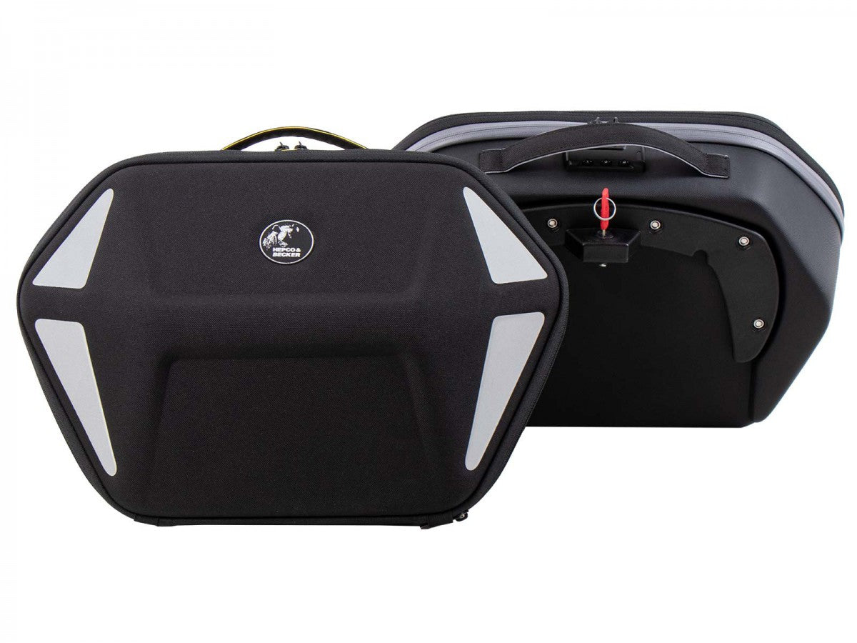 Hepco & Becker Softbags royster NEO 2x16-17.5L Sort/Grå for c-bow