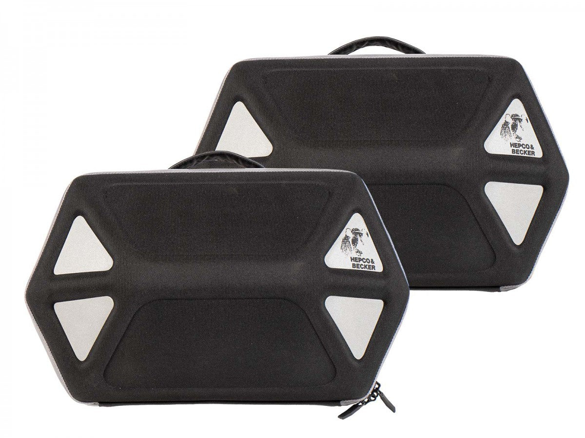 Hepco & Becker Softbags royster speed 2x13L Sort/Grå for c-bow