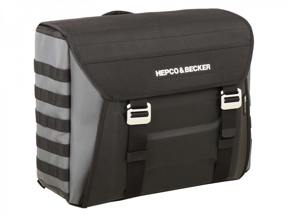 Hepco & Becker Softbag xtravel 1x35L (single) for Sideveskebærer m/uni. plate