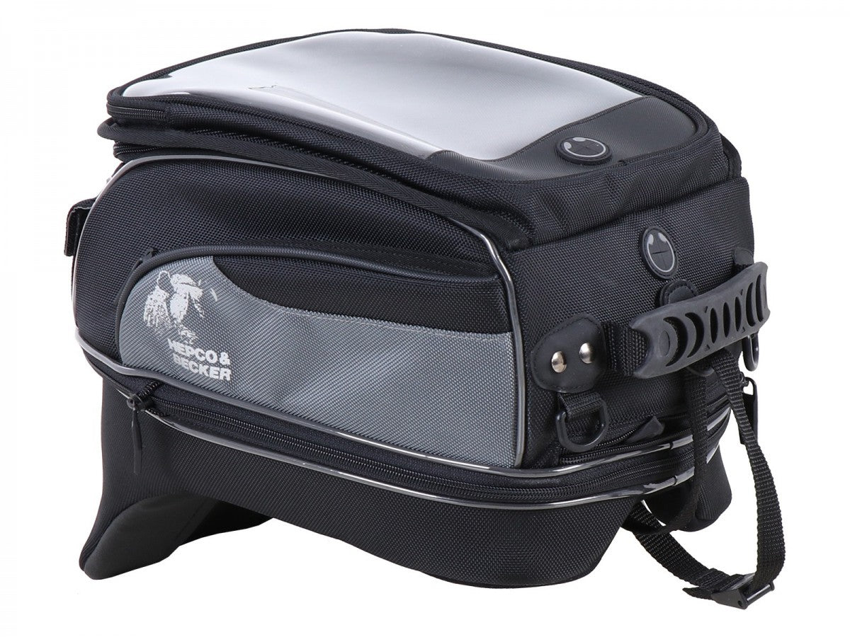 Tankveske H&B Lockit Street Enduro M 10-14 liter Sort/Grå