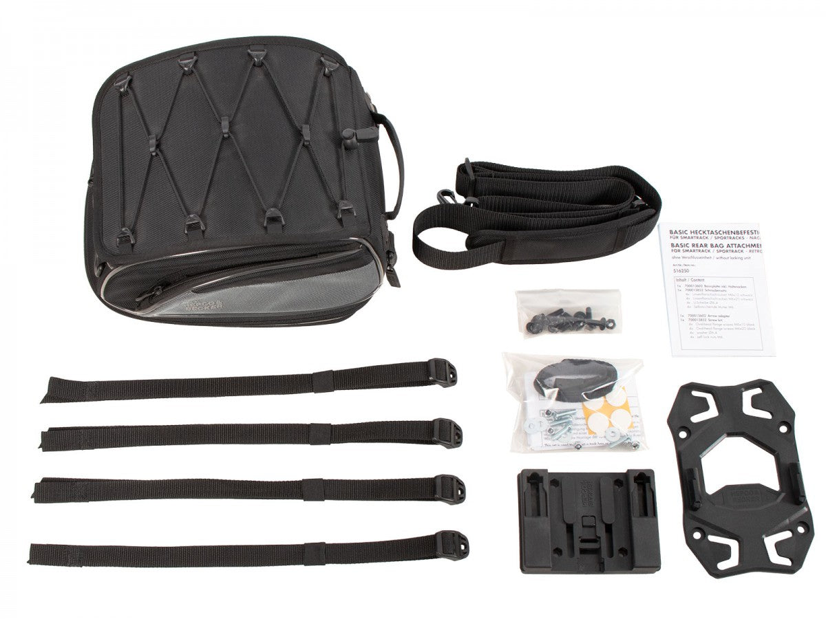 Rear Bag H&B Basic adapter Street 7-10 L Sort