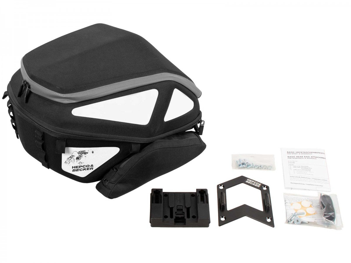 Hekk-veske H&B Lockit Royster 17-19 liter Sort/Grå