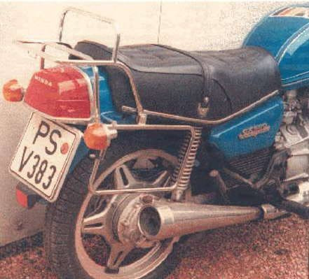 Hepco & Becker CX500 cpl.bærer crom HB