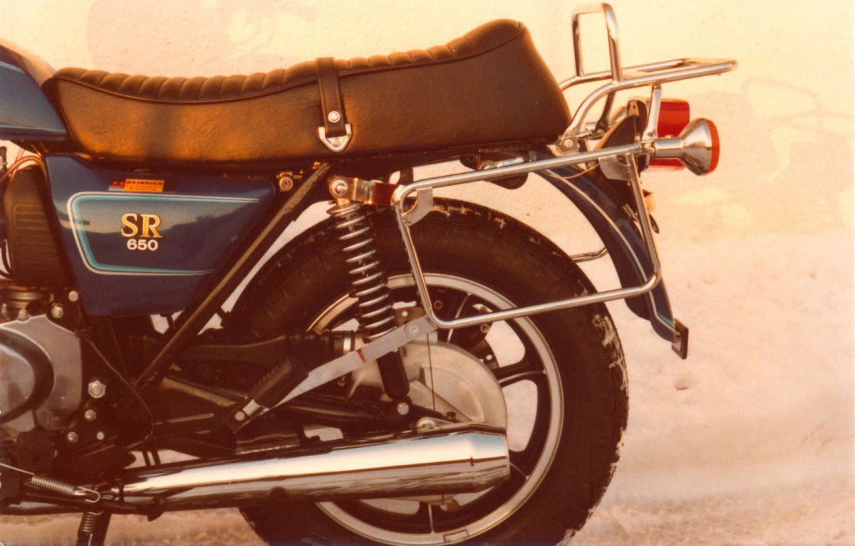 Hepco & Becker Kawasaki SR650 cpl.bærer crom