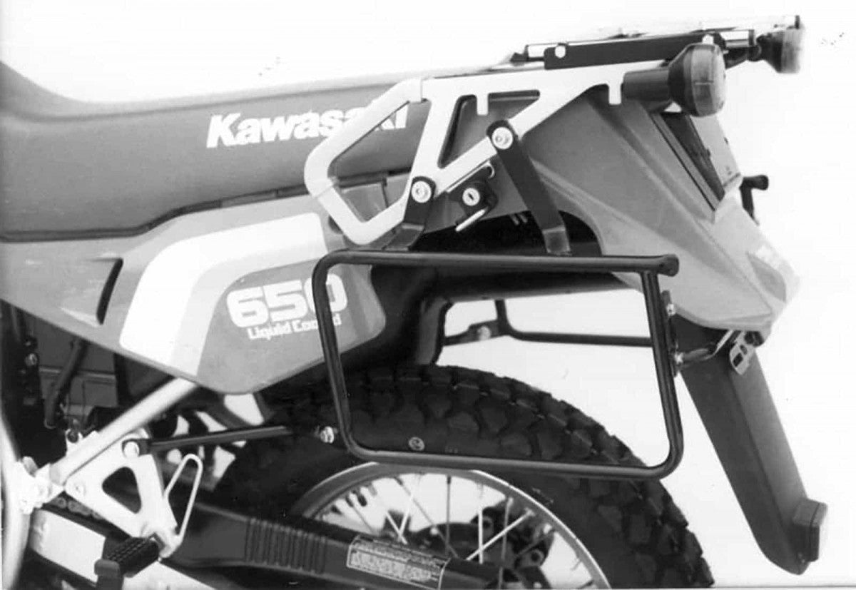 Hepco & Becker KLR650 87-92 sideveske bærer sort HB ()