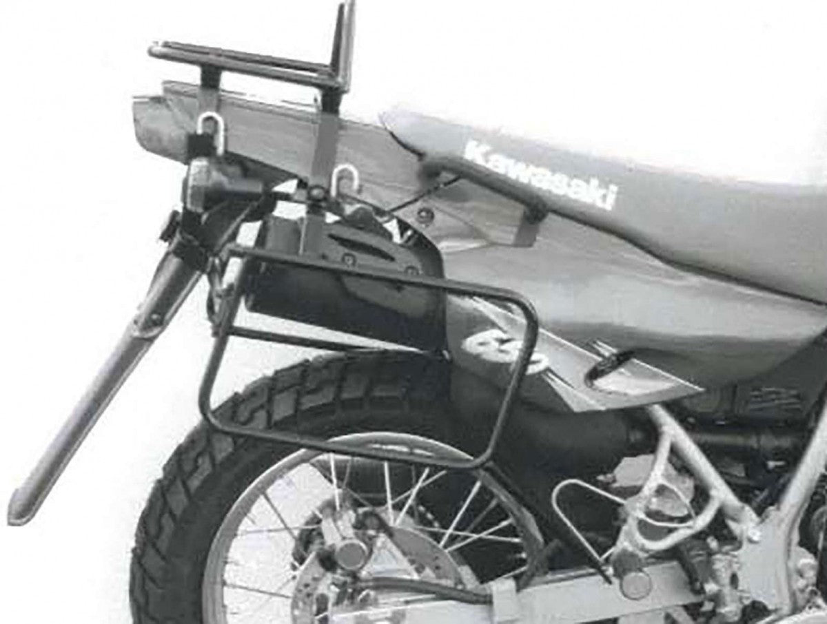 Hepco & Becker KLR650 95- sideveske bærer sort HB