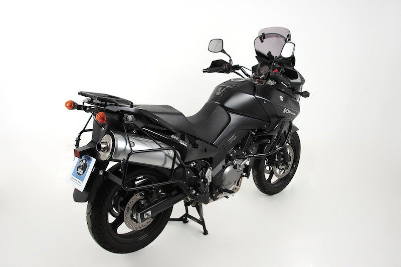 Hepco & Becker DL650 v-strom 04-11 sideveskebærer sort lock-it