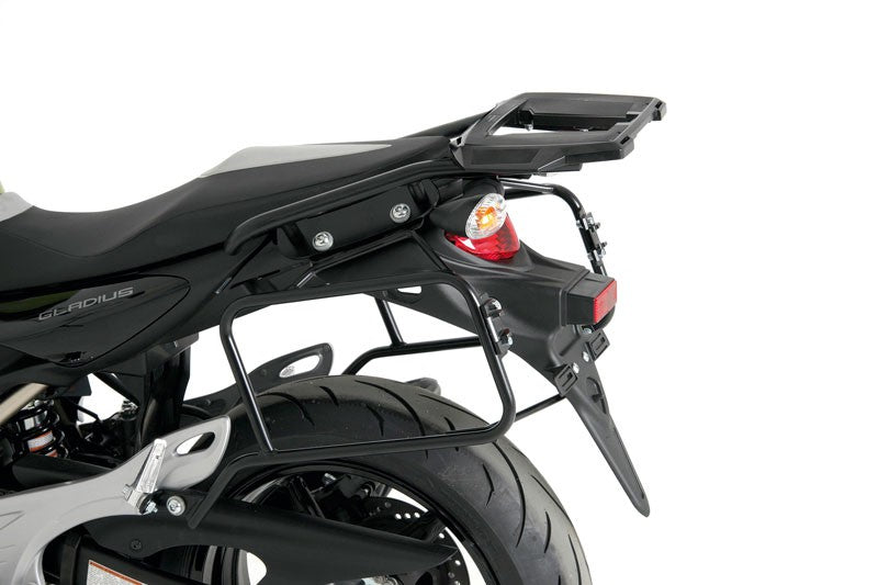 Hepco & Becker SFV650 Gladius 09- sideveske bærer sort HB (lock-it)