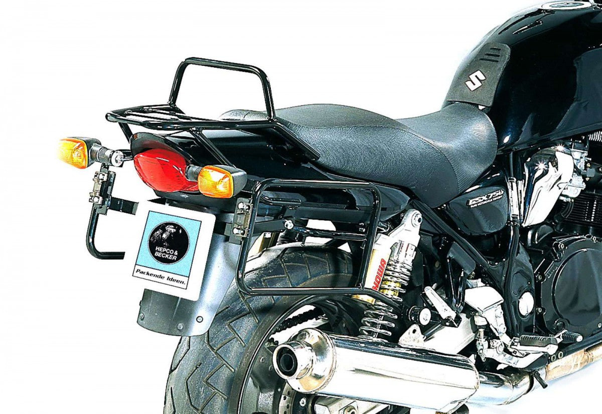 Hepco & Becker GSX750 98- sideveske bærer sort HB