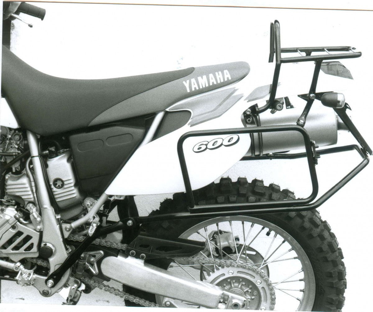 Hepco & Becker TT600 R/RE 98- sideveskebærer sort