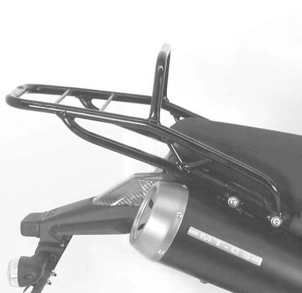 Hepco & Becker Yamaha MT03 06- toppbrett sort