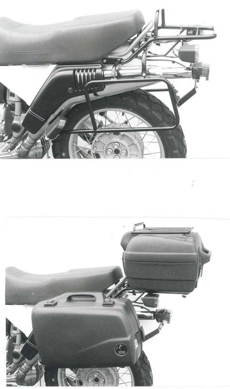 Hepco & Becker R80GS Basic 96- kompl.Sidevesker & toppbrett