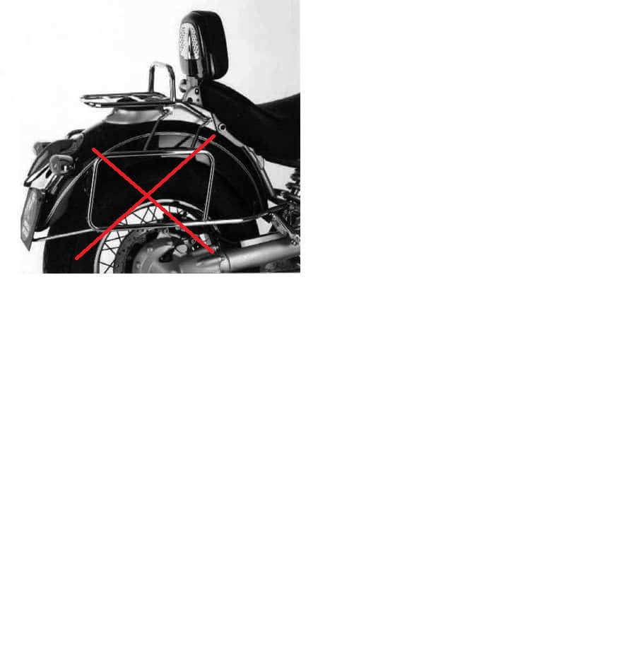 Hepco & Becker BMW R850/1200C toppbrett crom HB