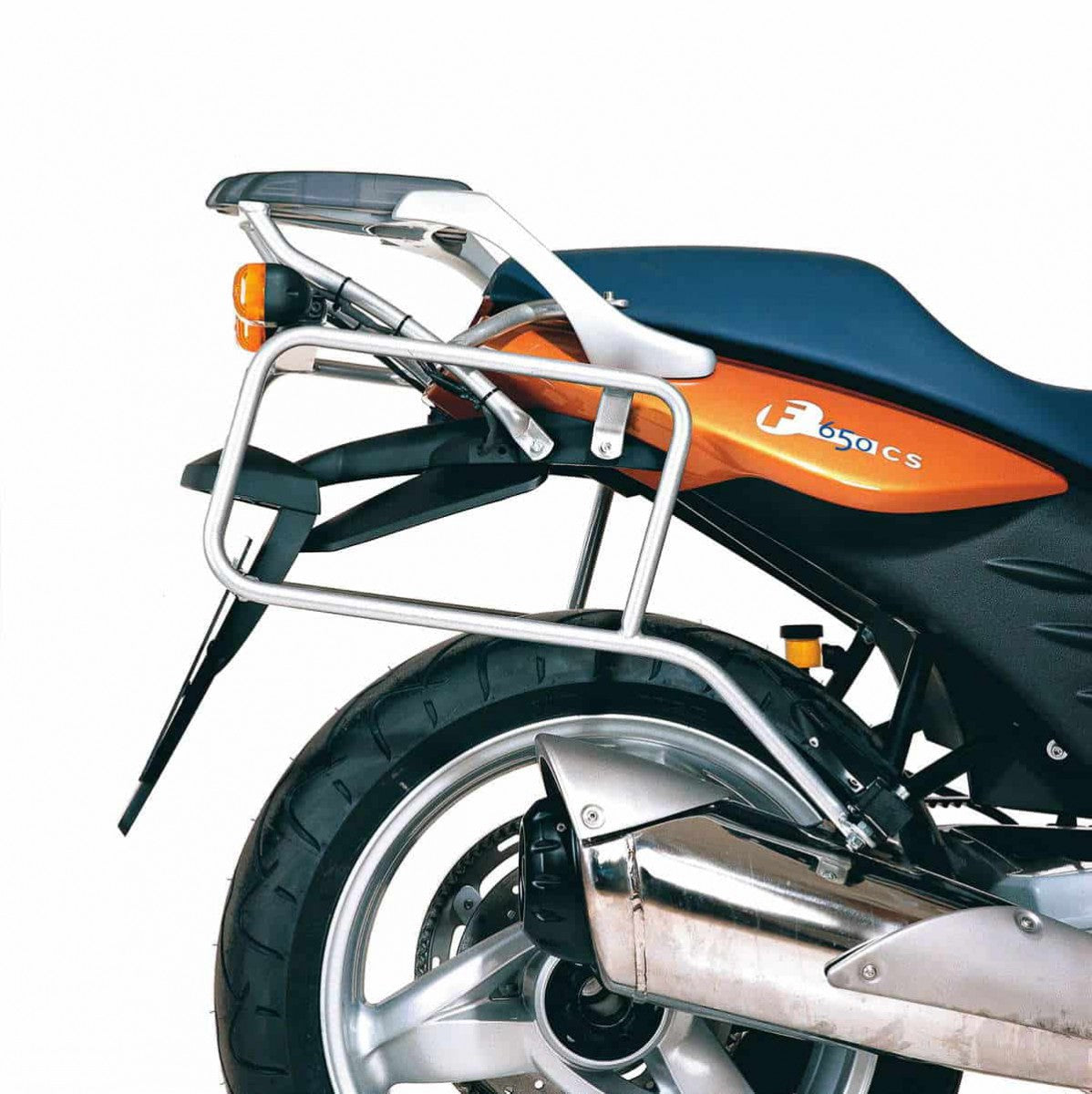 Hepco & Becker F650 CS sideveske bærer silver