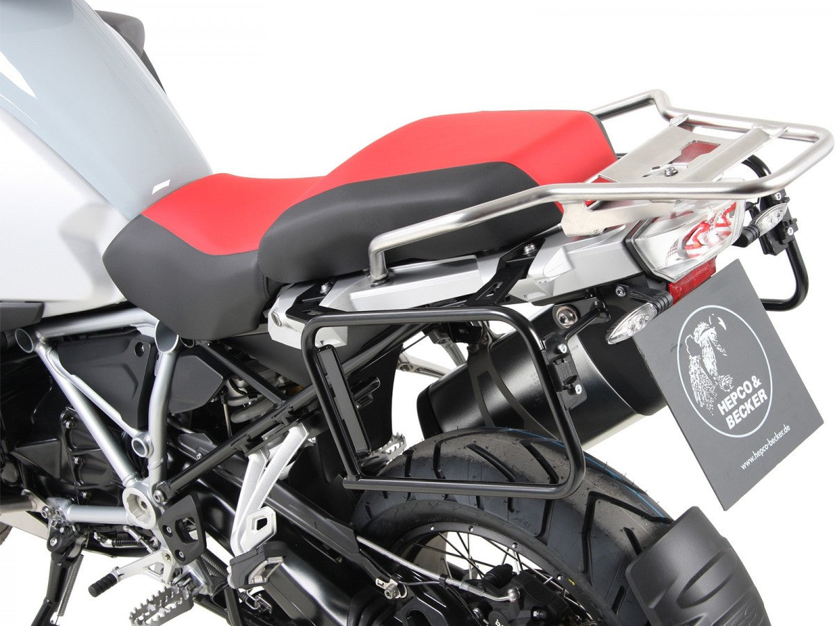 Hepco & Becker BMW R1250 GS Adv. 19- Sideveskebærer Sort Lock-it