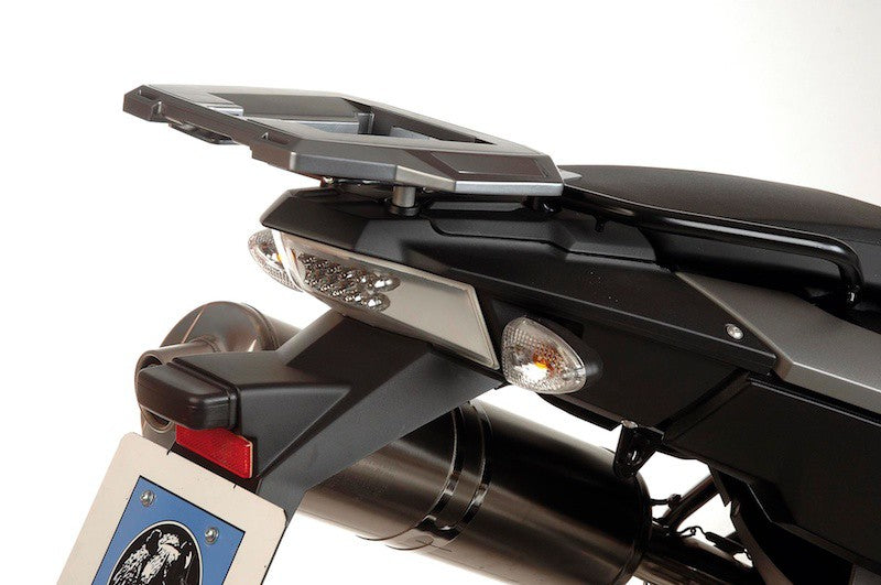 Hepco & Becker BMW F800 GS 08- Alurack/Toppbrett Sort