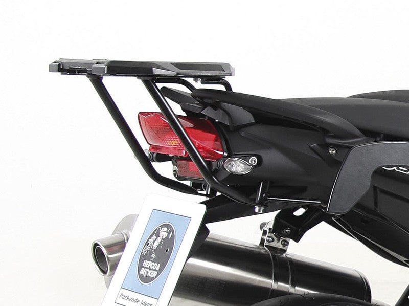 Hepco & Becker BMW F800 R 09- Alurack/Toppbrett Sort