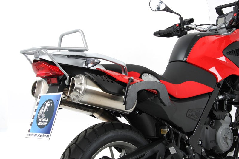 Hepco & Becker BMW G 650 GS 11- Alurack/Toppbrett Silver