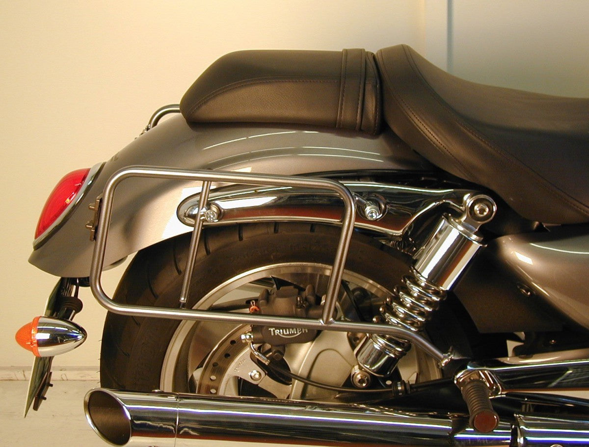 Hepco & Becker Triumph Rocket/Rocket3 Sideveskebærer Chrome