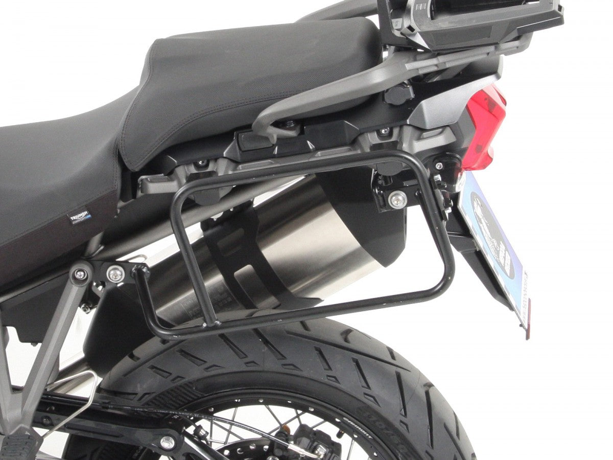 Hepco & Becker Triumph Tiger Explorer 1200 2016- Sideveskebærer Lock-it Sort